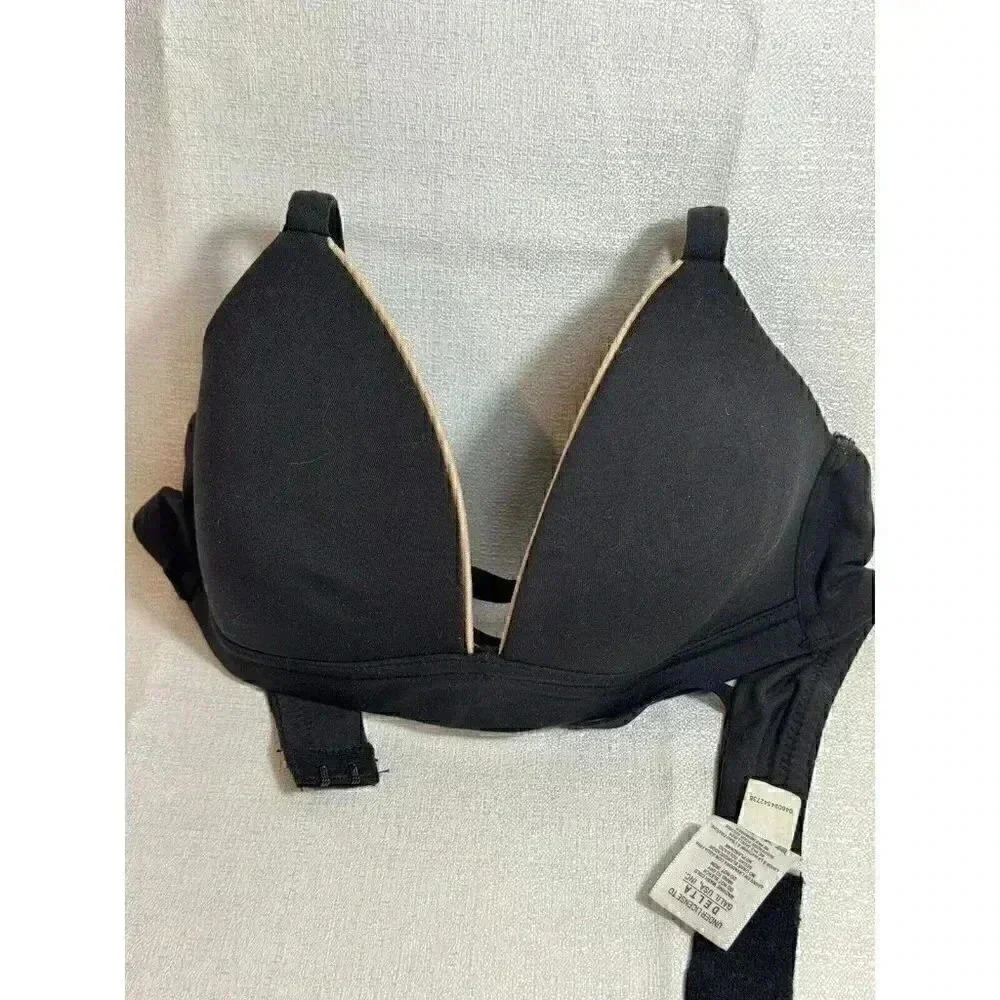 Delta Size 34A Cup Black With‎ Tan Trim